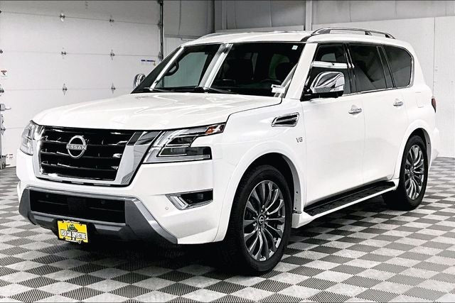 2021 Nissan Armada Platinum 4x4 - Sunroof - Htd/Cooled Leather - DVD