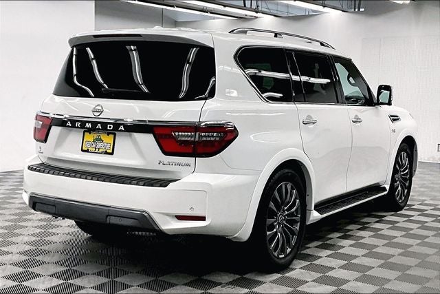 2021 Nissan Armada Platinum 4x4 - Sunroof - Htd/Cooled Leather - DVD