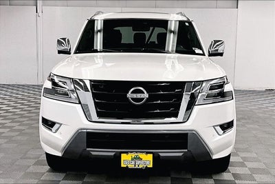 2021 Nissan Armada Platinum 4x4 - Sunroof - Htd/Cooled Leather - DVD