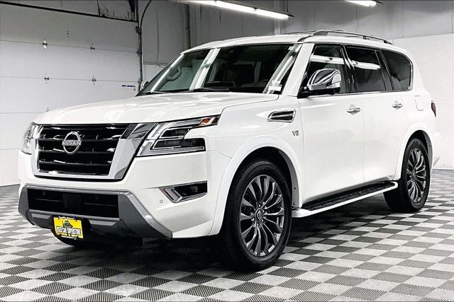 2021 Nissan Armada Platinum 4x4 - Sunroof - Htd/Cooled Leather - DVD
