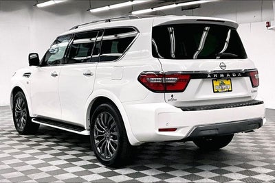 2021 Nissan Armada Platinum 4x4 - Sunroof - Htd/Cooled Leather - DVD