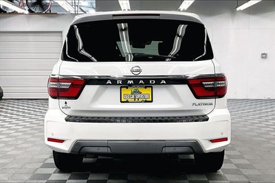2021 Nissan Armada Platinum 4x4 - Sunroof - Htd/Cooled Leather - DVD