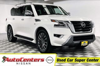 2021 Nissan Armada Platinum 4x4 - Sunroof - Htd/Cooled Leather - DVD