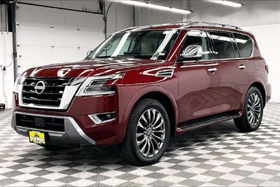 2024 Nissan Armada Platinum 4x4-Sunroof-Adaptive Cruise-Htd/Cooled Leather