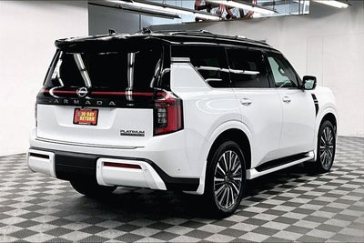 2026 Nissan Armada Platinum Reserve 4WD - Split Bench Seat Package