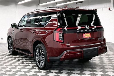 2026 Nissan Armada Platinum Reserve 4WD - Split Bench Seat Package