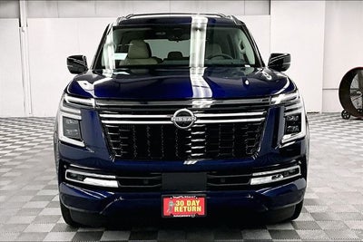2026 Nissan Armada Platinum Reserve 4WD - Split Bench Seat Package