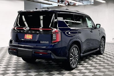 2026 Nissan Armada Platinum Reserve 4WD - Split Bench Seat Package