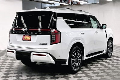 2026 Nissan Armada Platinum Reserve 4WD - Split Bench Seat Package