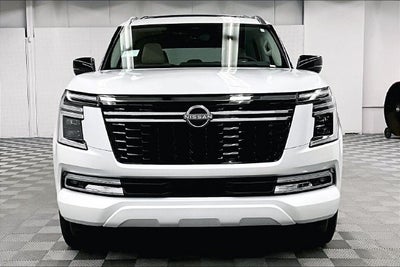 2026 Nissan Armada Platinum Reserve 4WD - Split Bench Seat Package