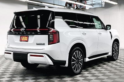 2026 Nissan Armada Platinum Reserve 4WD - Split Bench Seat Package