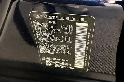 2026 Nissan Armada PRO-4X 4WD