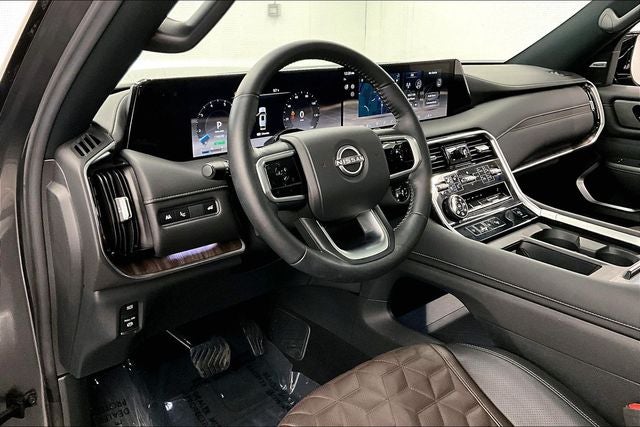 2025 Nissan Armada Platinum 4x4-Pano Roof-Adaptive Cruise-Htd/Cooled Leather
