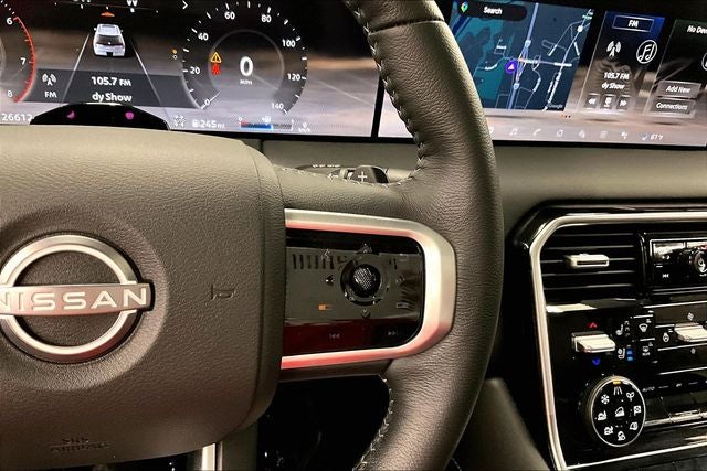 2025 Nissan Armada Platinum 4x4-Pano Roof-Adaptive Cruise-Htd/Cooled Leather