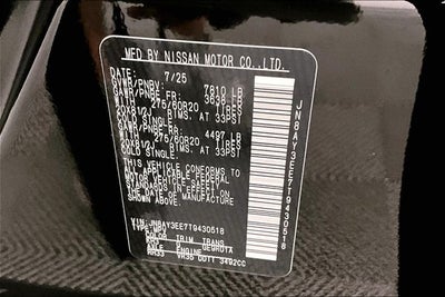 2026 Nissan Armada Platinum 4WD