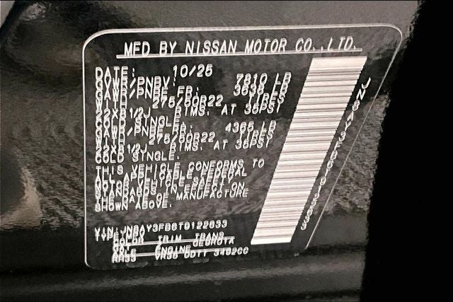 2026 Nissan Armada NISMO 4WD