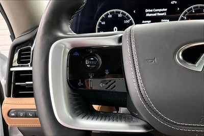 2025 INFINITI QX80 SENSORY 4x4 - Pano Roof - Htd/Cooled Massaging Leather