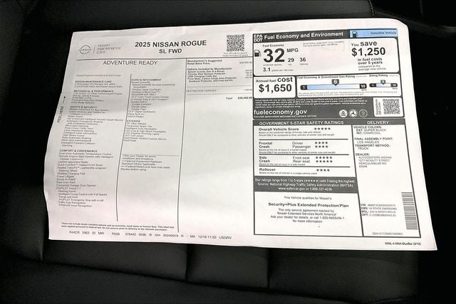 2025 Nissan Rogue SL