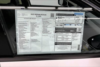 2025 Nissan Rogue SL AWD - Premium and Tech Packages