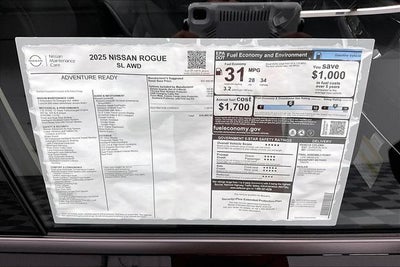 2025 Nissan Rogue SL AWD