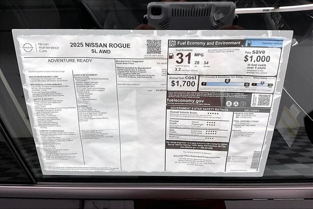 2025 Nissan Rogue SL AWD