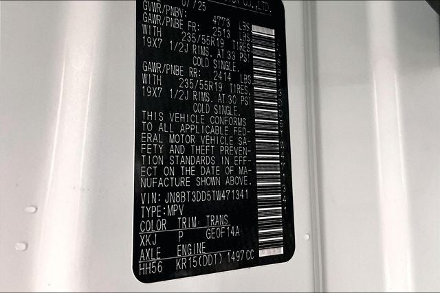 2026 Nissan Rogue Platinum AWD - Premium Package