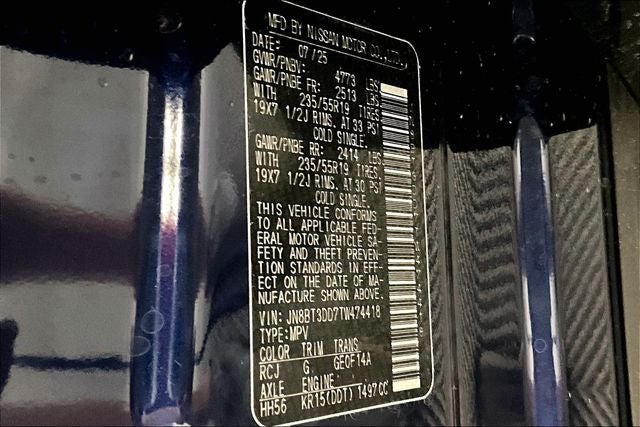 2026 Nissan Rogue Platinum AWD - Premium Package