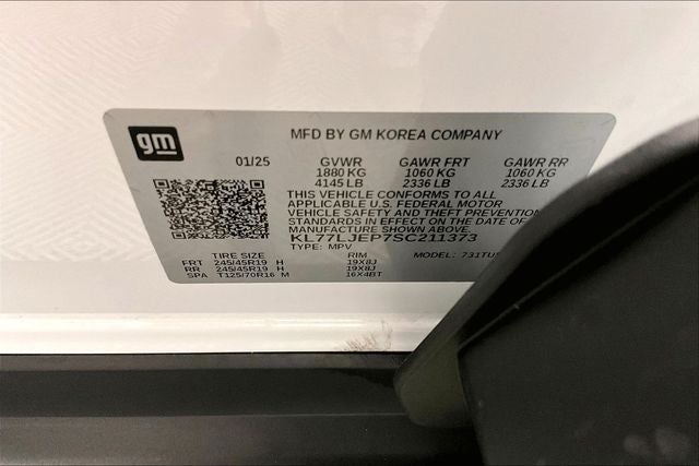 2025 Chevrolet Trax 2RS Driver Confidence Package