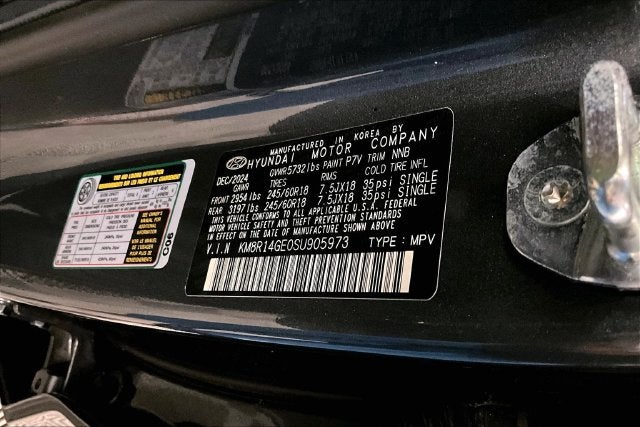2025 Hyundai Palisade SE Adaptive Cruise-Blind Spot Monitor-Remote Start