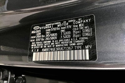 2024 Hyundai Palisade Calligraphy Dual Moonroof-Adaptive Cruise-Htd/Cooled Leather