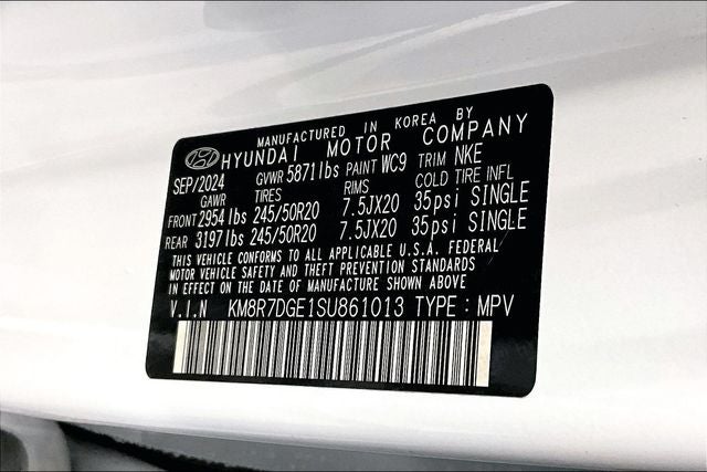 2025 Hyundai Palisade Calligraphy Night Edition AWD - Dual Moonroof - Htd/Cooled Leather
