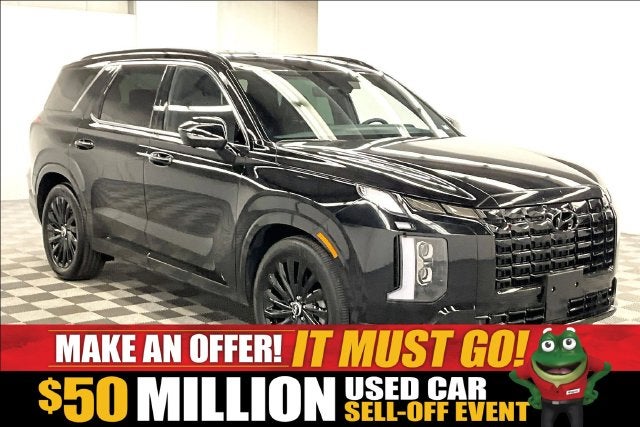 2025 Hyundai Palisade Calligraphy Night Edition AWD-Sunroof-Heated/Cooled Seats