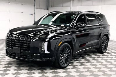 2025 Hyundai Palisade Calligraphy Night Edition AWD-Dual Moonroof-Adaptive Cruise-Htd/Cooled Leath