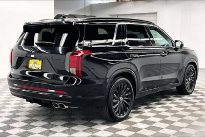 2025 Hyundai Palisade Calligraphy Night Edition AWD-Dual Moonroof-Adaptive Cruise-Htd/Cooled Leath