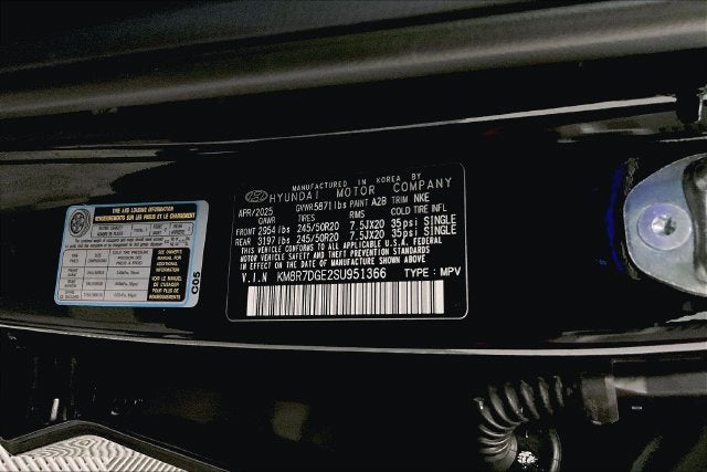 2025 Hyundai Palisade Calligraphy Night Edition AWD-Dual Moonroof-Adaptive Cruise-Htd/Cooled Leath