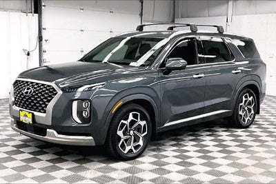 2022 Hyundai Palisade Calligraphy AWD-Dual Moonroof-Adaptive Cruise-Htd/Cooled Leath