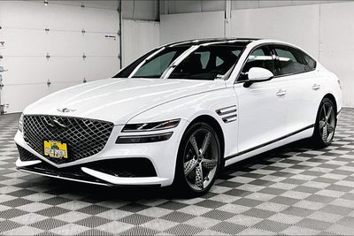2024 Genesis G80 3.5T AWD - Pano Roof - Htd/Cooled Leather