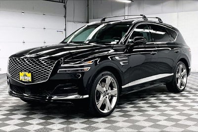 2024 Genesis GV80 3.5T Advanced AWD-Dual Moonroof-Adaptive Cruise-Htd/Cooled Leath