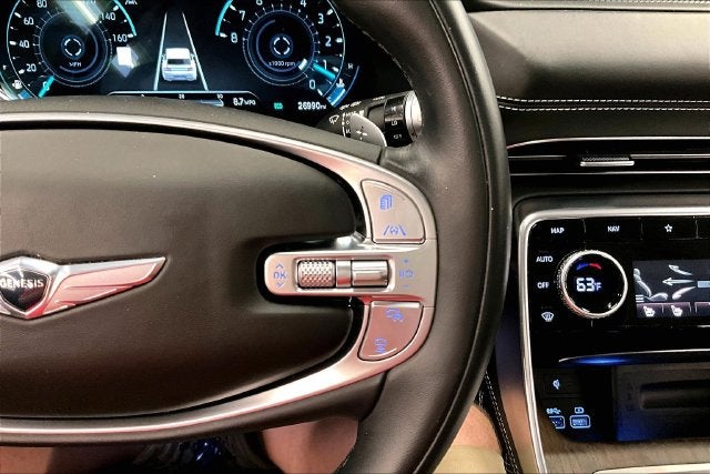 2024 Genesis GV80 3.5T Advanced AWD-Dual Moonroof-Adaptive Cruise-Htd/Cooled Leath