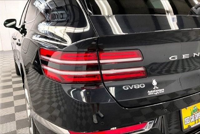 2024 Genesis GV80 3.5T Advanced AWD-Dual Moonroof-Adaptive Cruise-Htd/Cooled Leath