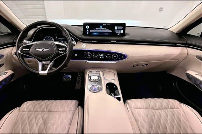 2022 Genesis GV70 3.5T Sport AWD-Pano Roof-Adaptive Cruise-Htd/Cooled Leather