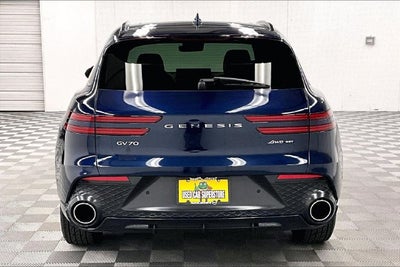 2022 Genesis GV70 3.5T Sport AWD-Pano Roof-Adaptive Cruise-Htd/Cooled Leather
