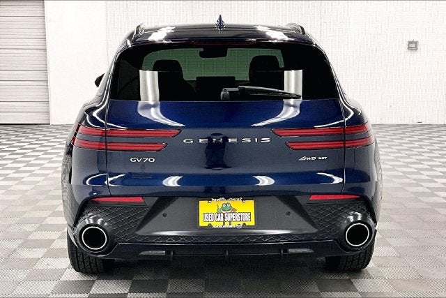 2022 Genesis GV70 3.5T Sport AWD-Pano Roof-Adaptive Cruise-Htd/Cooled Leather