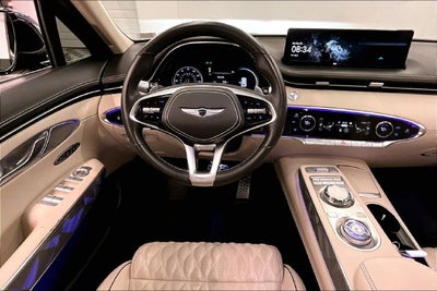 2022 Genesis GV70 3.5T Sport AWD-Pano Roof-Adaptive Cruise-Htd/Cooled Leather
