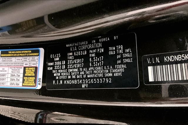 2025 Kia Carnival LXS Adaptive Cruise - Htd Seats - Remote Start